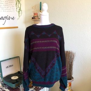 Soft vintage oversized sweater